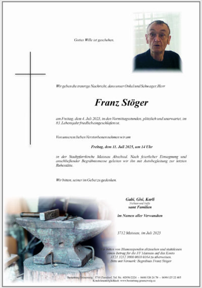 Franz Stöger