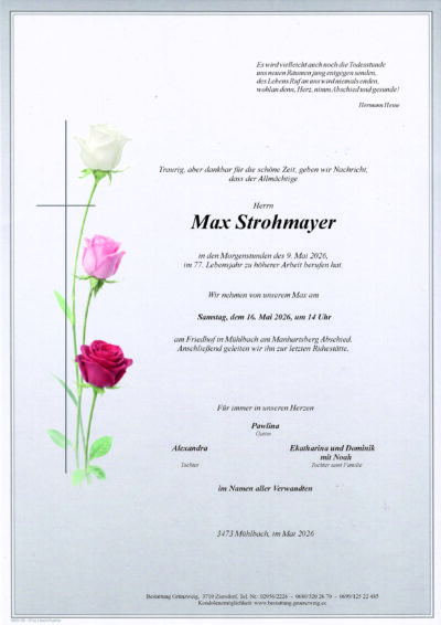 Max Strohmayer