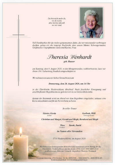 Theresia Wenhardt