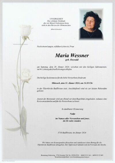 Maria Wessner