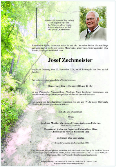 Josef Zechmeister