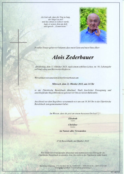 Alois Zederbauer