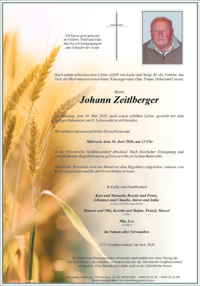 Johann Zeitlberger