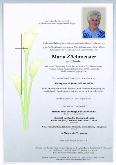 Maria Zöchmeister